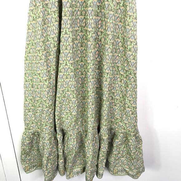 Max Studio Dress Womens Small Babydoll Empire Waist Cottagecore Floral Midi - Picture 7 of 7